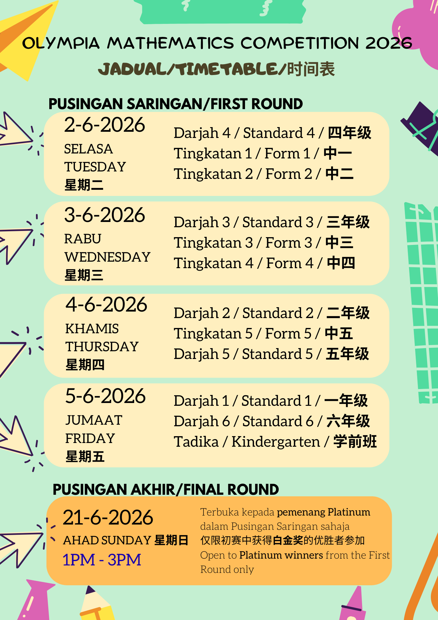 05 Timetable OMC 2026